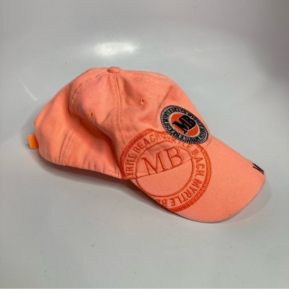 Myrtle Beach baseball Hat orange - Picture 2 of 7